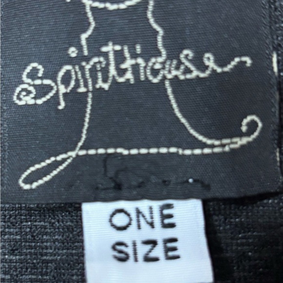 Spirit House black white hole sweater one size M L XL Goth whimsical grunge - Picture 2 of 8